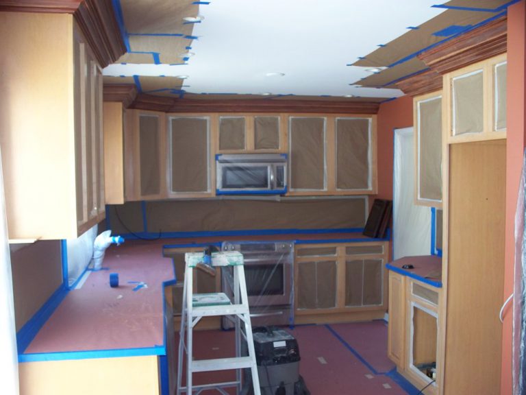 Kitchen remodeling Barrington Custom Cabinetry painting Barrington